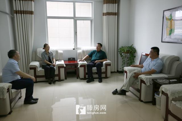 华润燃气公司来高铁新区对接工作